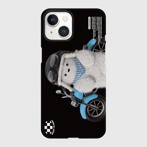 [THENINEMALL] Rider Puppy Hard Phone Case (2 types)