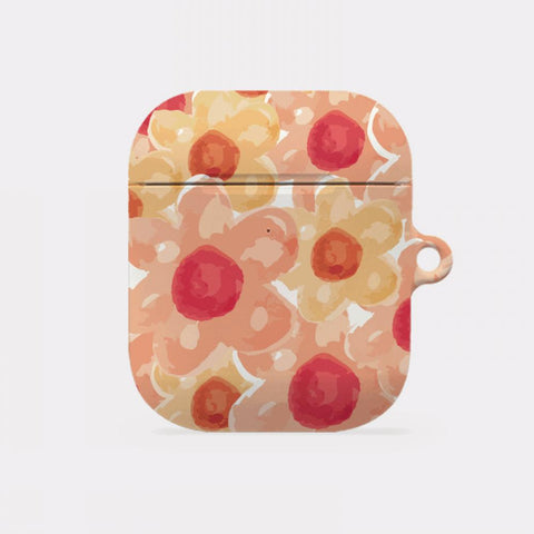 [Mademoment] Flower Watercolor Design AirPods Case