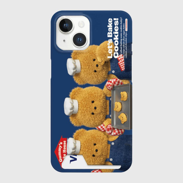 [THENINEMALL] Big Cookie Gummy Hard Phone Case (2 types)