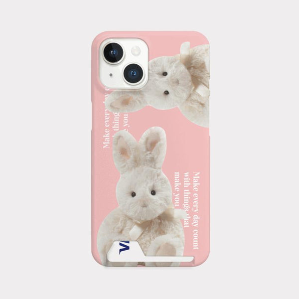 [Mademoment] Make Happy Bunny Design Phone Case