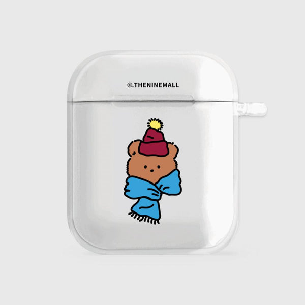 [THENINEMALL] Bundle Up Gummy AirPods Clear Case