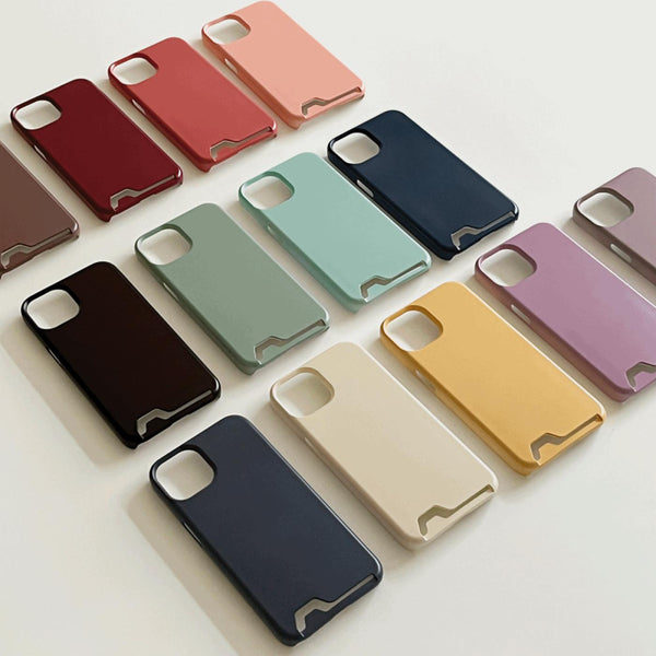 [Mademoment] FW Modern Plain Design Phone Case