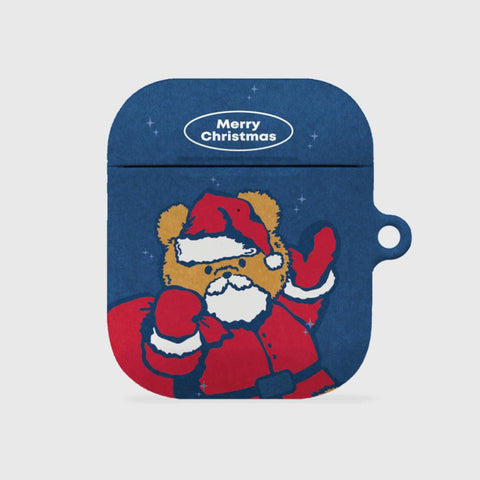 [THENINEMALL] Vintage Santa Gummy AirPods Hard Case