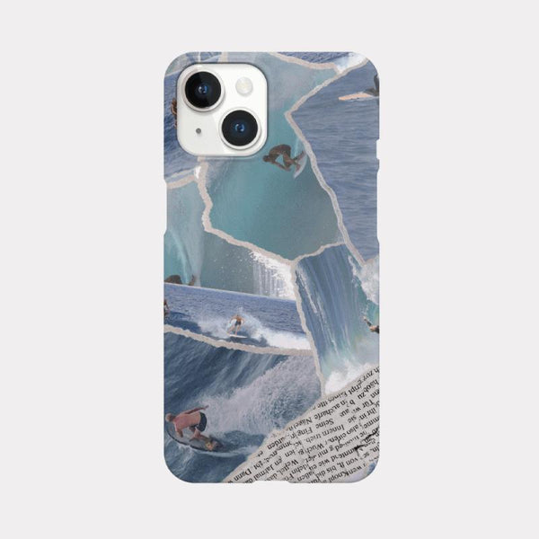 [Mademoment] Collage Beach Design Phone Case