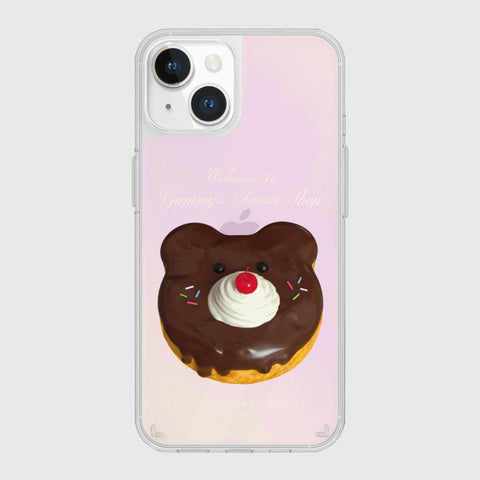 [THENINEMALL] Gummy Donut Shop Mirror Phone Case
