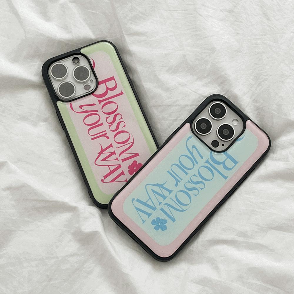 [Mademoment] Blossom Mood Design Bumper Phone Case