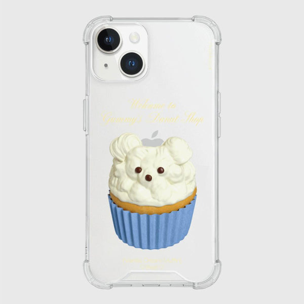 [THENINEMALL] Gummy Donut Shop Clear Phone Case (3 types)