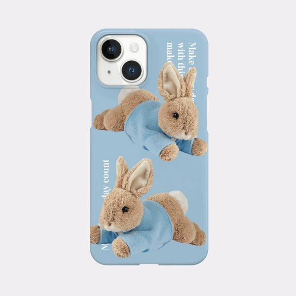 [Mademoment] Make Happy Bunny Design Phone Case