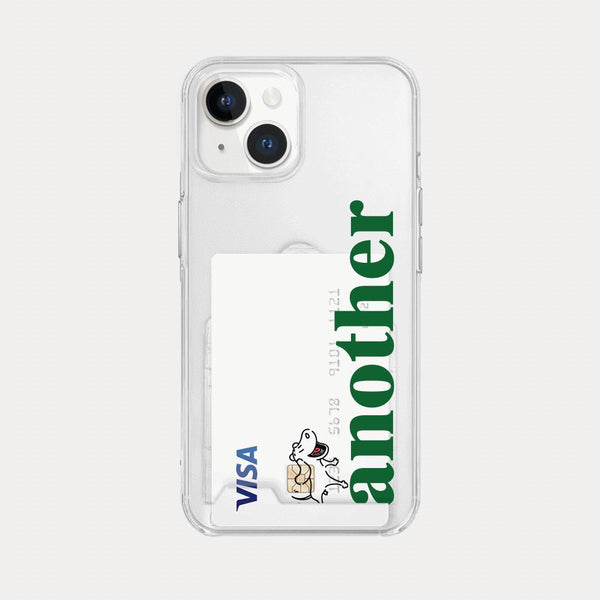 [Mademoment] Another Dog Design Clear Phone Case (3 Types)