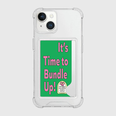 [THENINEMALL] Time To Bundle Up Clear Phone Case (1 Type)