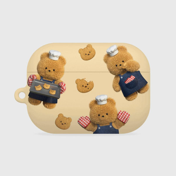 [THENINEMALL] Pattern Cookie Gummy AirPods Hard Case