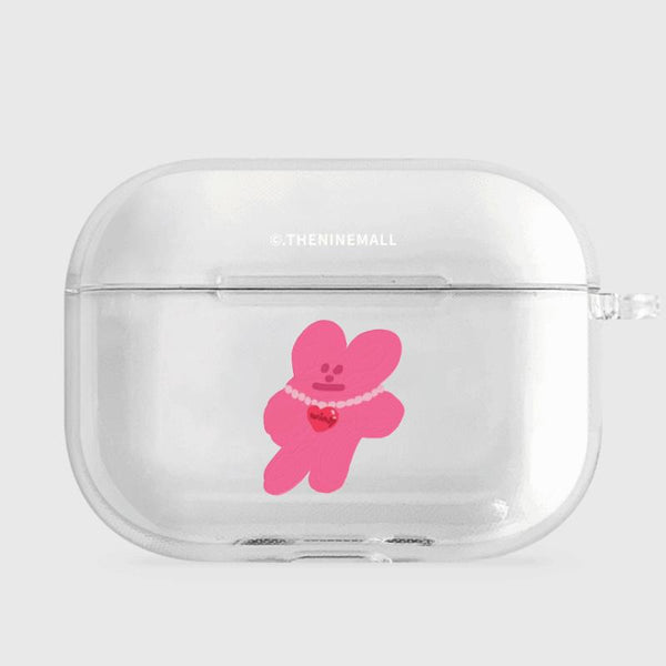 [THENINEMALL] Windy Painting Sticker AirPods Clear Case