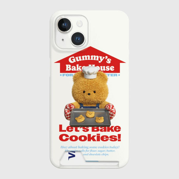 [THENINEMALL] Cookie Gummy Hard Phone Case (2 types)