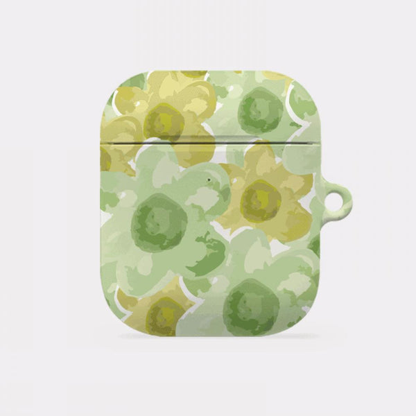 [Mademoment] Flower Watercolor Design AirPods Case