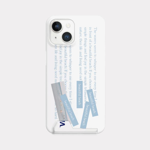 [Mademoment] Whisper Wave Design Phone Case