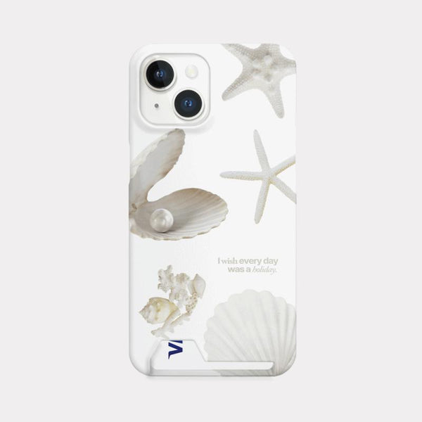 [Mademoment] Vintage Shell Design Phone Case