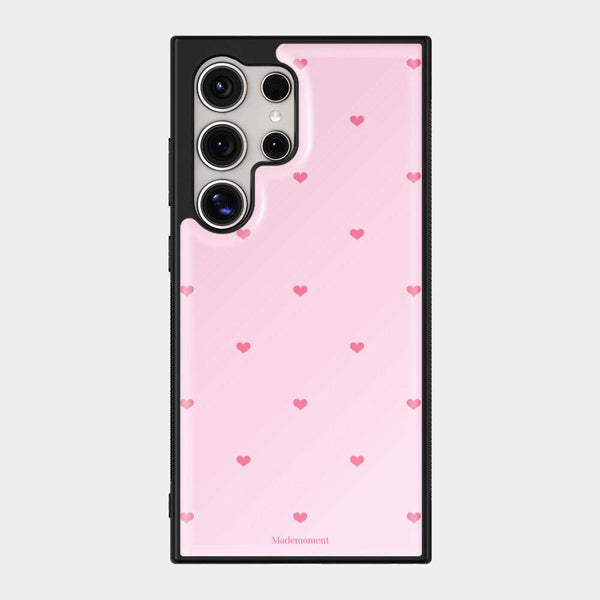 [Mademoment] Small Heart Pattern Design Bumper Phone Case