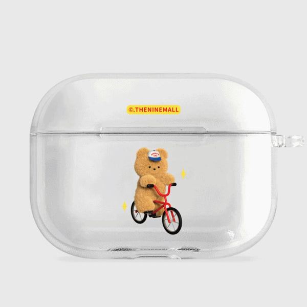 [THENINEMALL] Gummys Bike Shop AirPods Clear Case