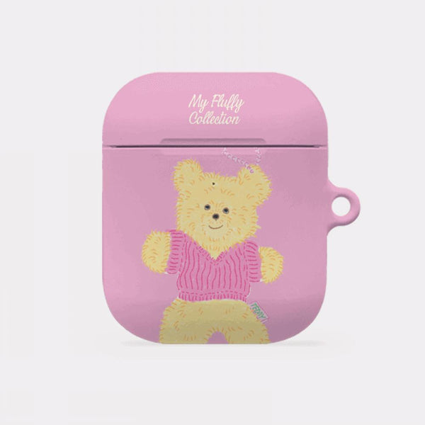 [Mademoment] Big Knit Bear Design AirPods Case