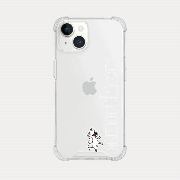 [Mademoment] Another Dog Line Design Clear Phone Case (3 Types)