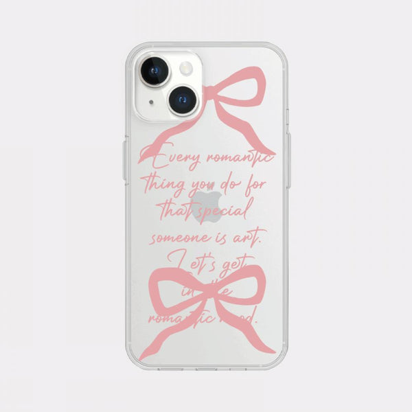 [Mademoment] Romantic Love Design Clear Phone Case (3 Types)