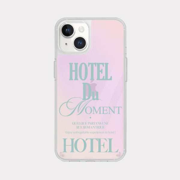 [Mademoment] Hotel Du Moment Design Glossy Mirror Phone Case