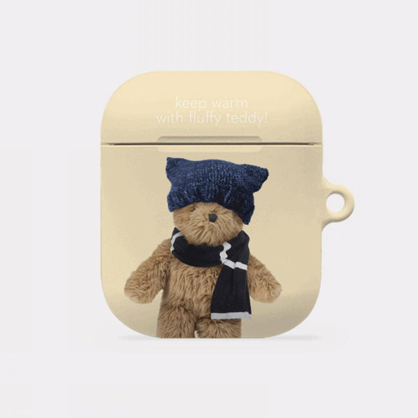 [Mademoment] Winter Fluffy Teddy Design AirPods