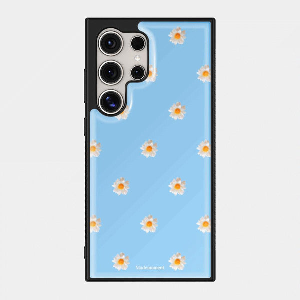 [Mademoment] Pure Daisy Pattern Design Bumper Phone Case