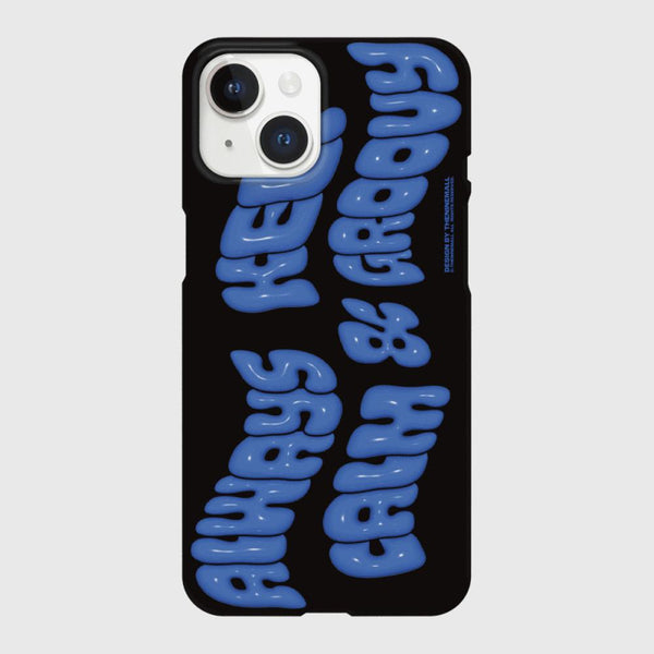 [THENINEMALL] Calm And Groovy Hard Phone Case (2 types)