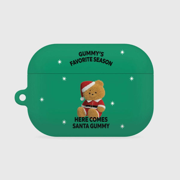 [THENINEMALL] Here Comes Santa Gummy AirPods Hard Case