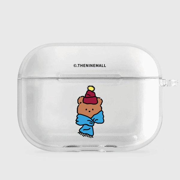 [THENINEMALL] Bundle Up Gummy AirPods Clear Case