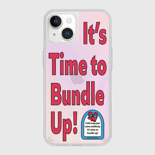 [THENINEMALL] Time To Bundle Up Mirror Phone Case