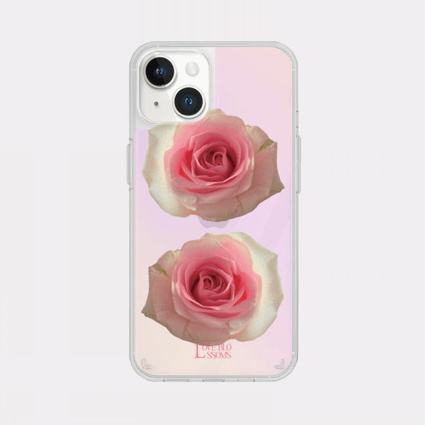 [Mademoment] Love Blossoms Design Glossy Mirror Phone