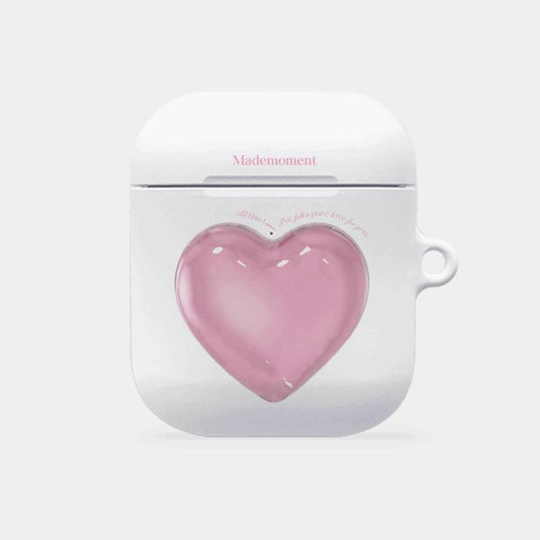 [Mademoment] Pure Love Design AirPods Case