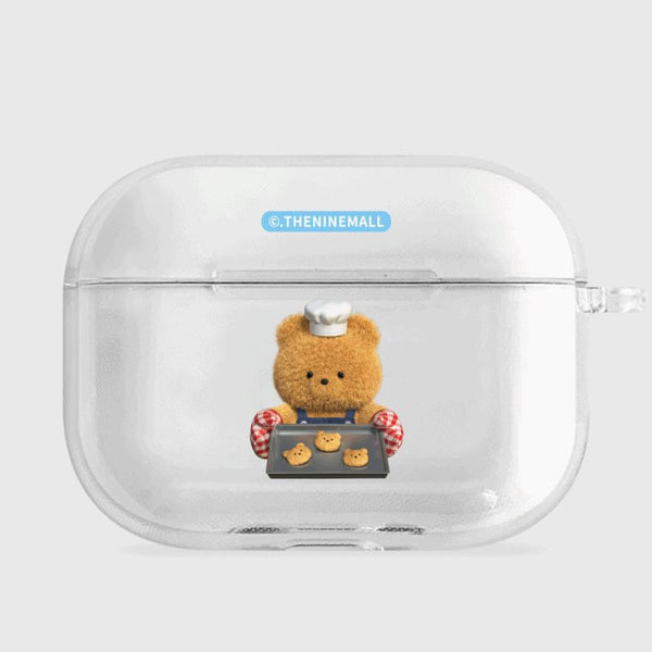 [THENINEMALL] Cookie Gummy AirPods Clear Case
