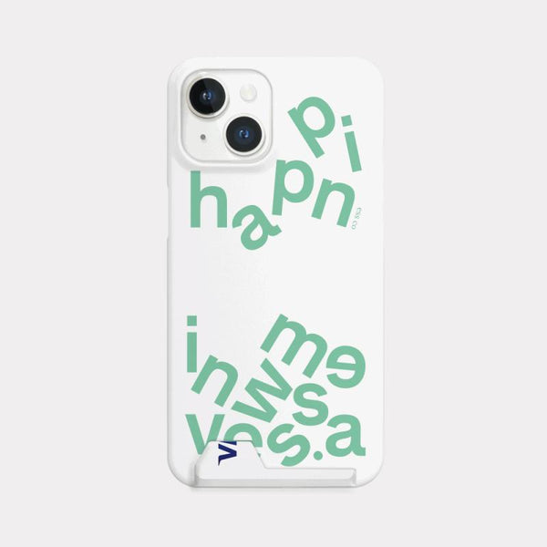 [Mademoment] Wave of Happiness Lettering Design Phone Case