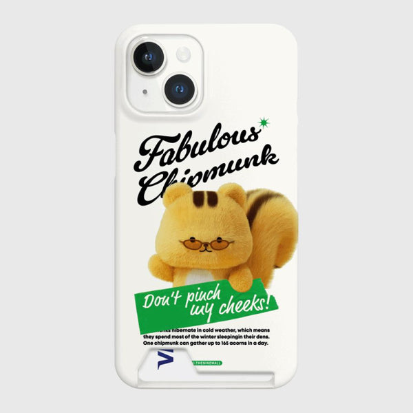 [THENINEMALL] Fabulous Chipmunk Hard Phone Case (2 types)