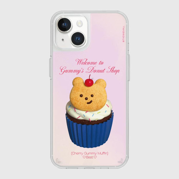 [THENINEMALL] Gummy Donut Shop Mirror Phone Case