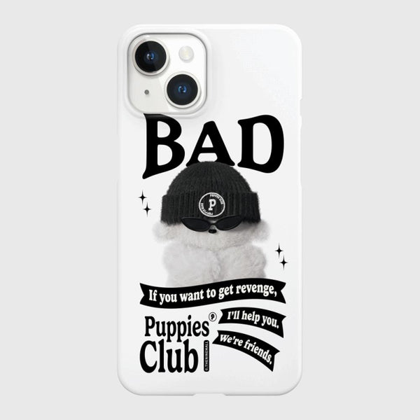 [THENINEMALL] Bad Puppies Club Hard Phone Case (2 types)