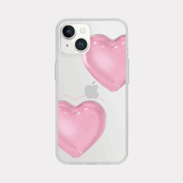 [Mademoment] Pure Love Design Clear Phone Case (3 Types)