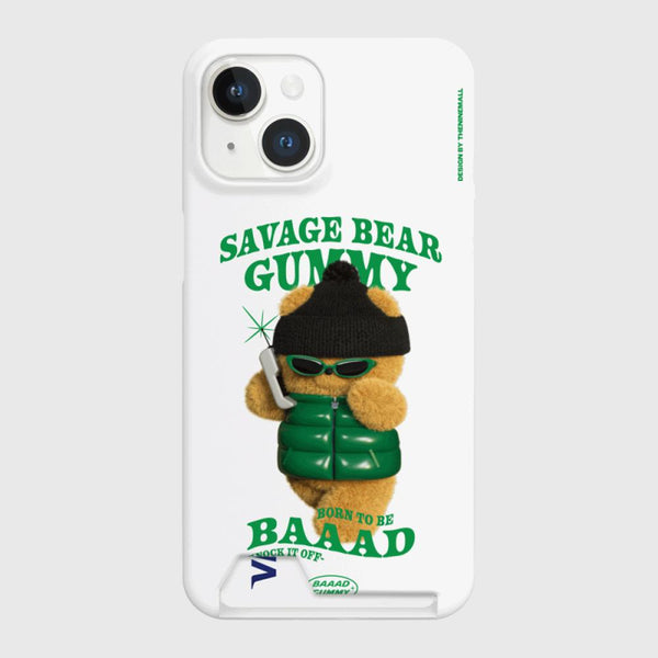 [THENINEMALL] Puffer Bad Gummy Hard Phone Case (2 types)