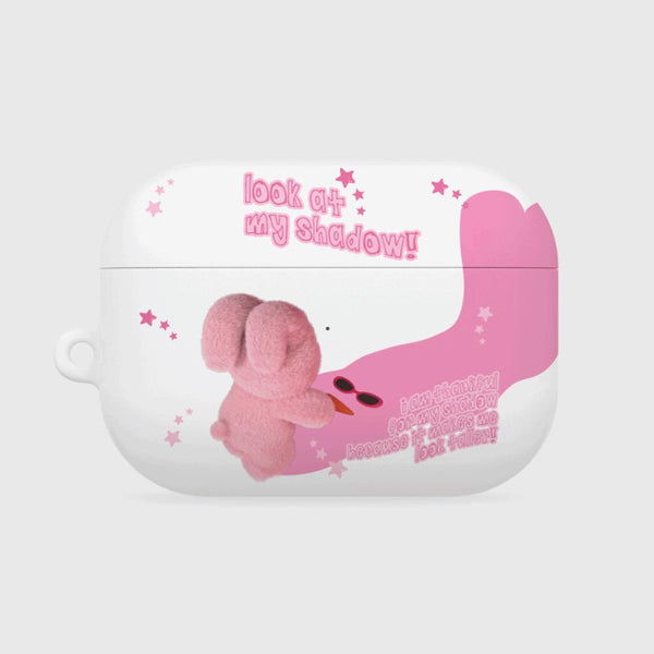 [THENINEMALL] Pink Shadow Windy AirPods Hard Case