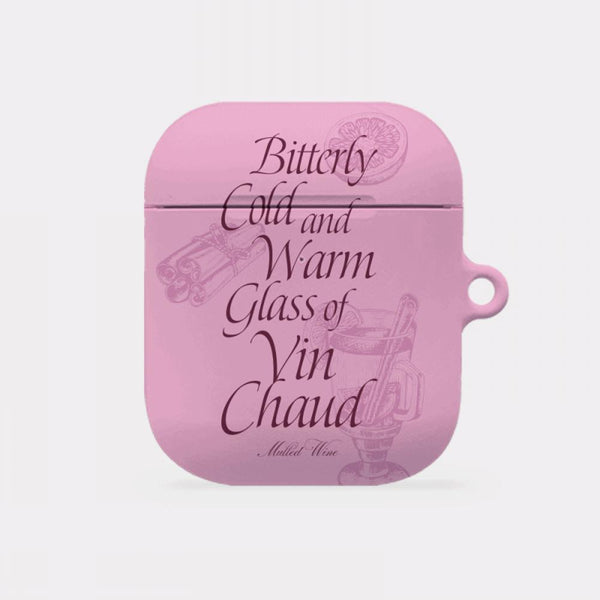 [Mademoment] Glass Of Vin Chaud Design AirPods Case