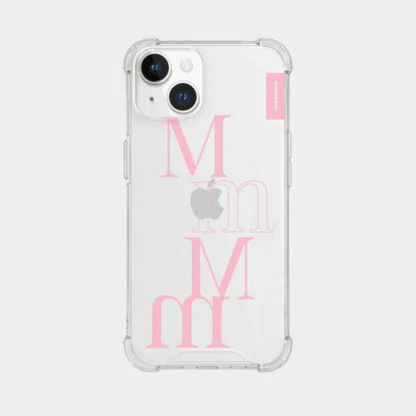 [Mademoment] Two Tone Design Clear Phone Case (3 Types)