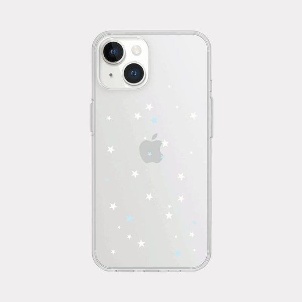 [Mademoment] Twinkle Star Pattern Design Clear Phone Case (3 Types)