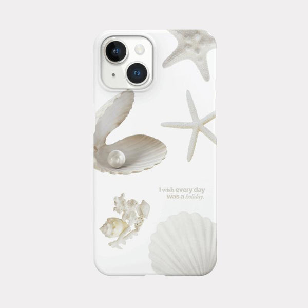 [Mademoment] Vintage Shell Design Phone Case