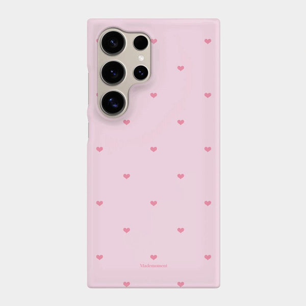 [Mademoment] Small Heart Pattern Design Phone Case