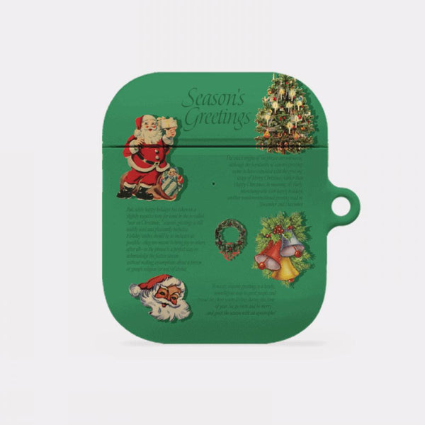 [Mademoment] Vintage Seasons Greetings Design AirPods