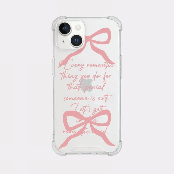 [Mademoment] Romantic Love Design Clear Phone Case (3 Types)