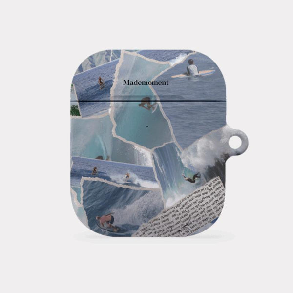 [Mademoment] Collage Beach Design AirPods Case